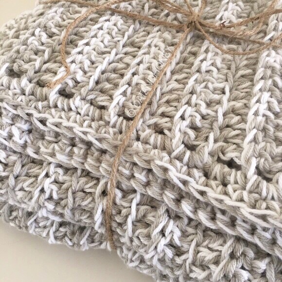 Crochet Throw Blanket - Picture 3 of 4